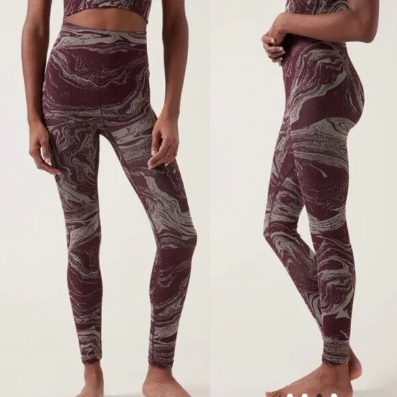 Athleta Aurora Shine Seamless leggings and tank set - Tank size M, Pants size S - Picture 4 of 5